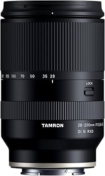 Amazon.com : TAMRON 28-200mm F/2.8-5.6 Di III RXD for Sony E-Mount