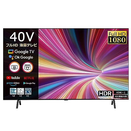 スマートテレビ パナソニック 40型 4K対応 ネット動画️⭕️地上波BSCS