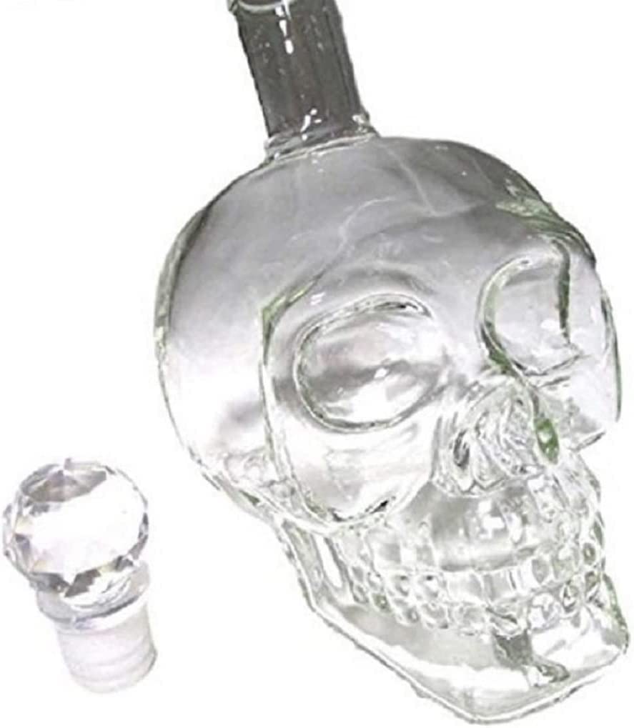 ビンテージ 骸骨デザイン ガラスボトル 2色セット Amazon｜【morning