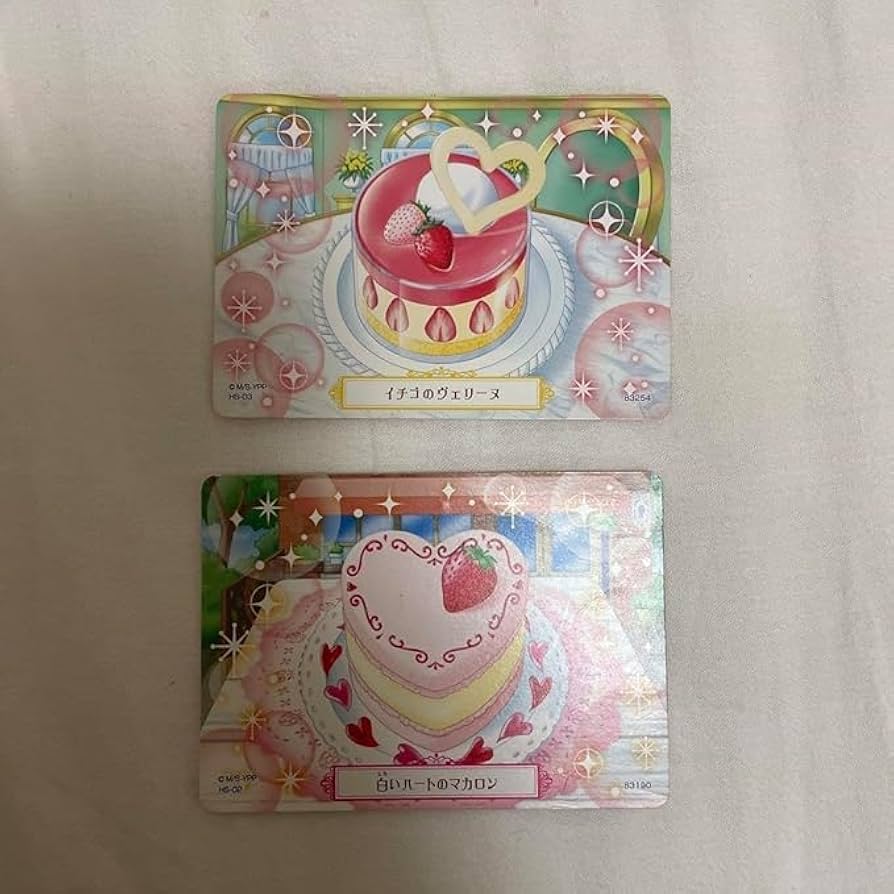 激レア 夢色パティシエール マイスイーツカード マジパン＆飴細工