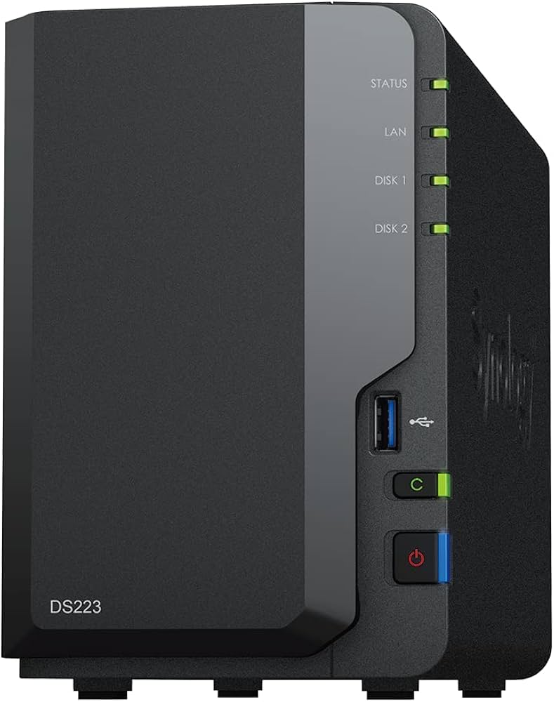 Amazon.com: Synology DS223 2-Bay Diskstation NAS (Realtek RTD1619B