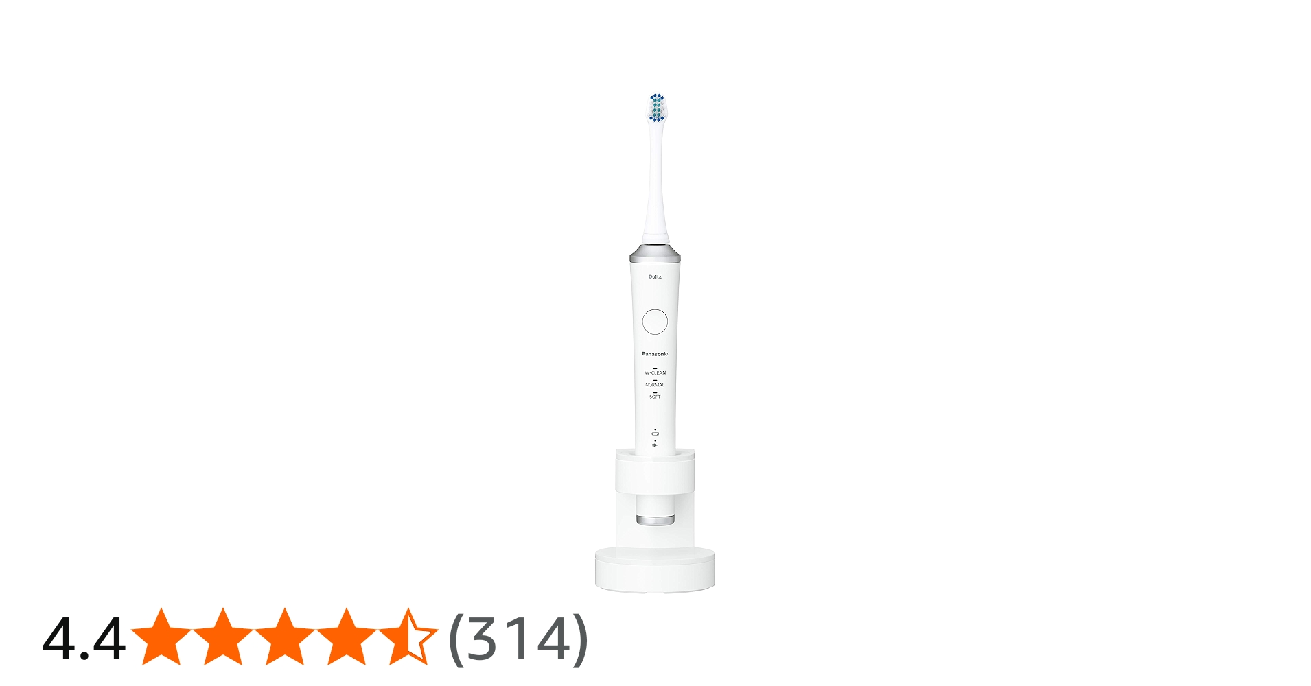 Amazon.co.jp: パナソニック 電動歯ブラシ ドルツ 白 EW-DP33-W