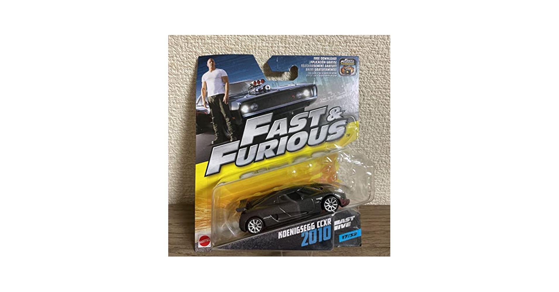 マテル FAST&FURIOUS KOENIGSEGG CCXR ワイルドスピード 5 劇中車