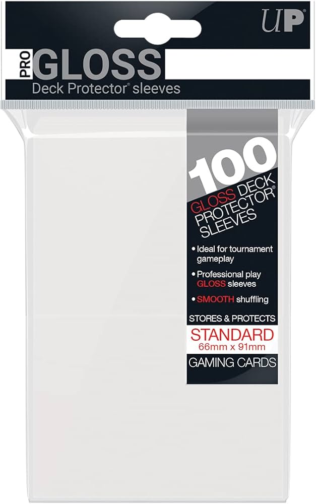 Amazon.com: Ultra Pro Clear Standard Size Deck Protectors - 100 ct