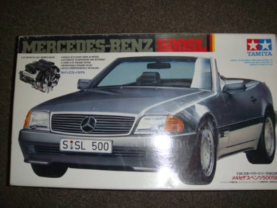 Amazon | タミヤ 1/24 メルセデス ベンツ500SL (1／24 スポーツカー