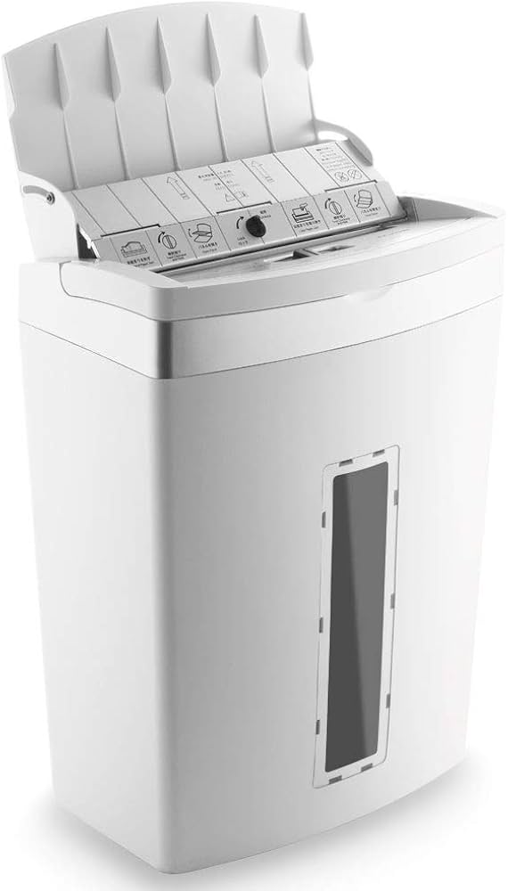 iOCHOW オートフィードシュレッダー しゅれったー電動 3*10mmマイクロ