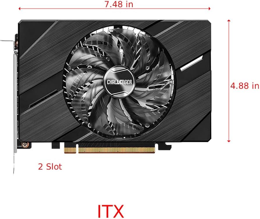 Amazon.com: ASRock Intel Arc A380 Challenger ITX 6GB OC Graphics