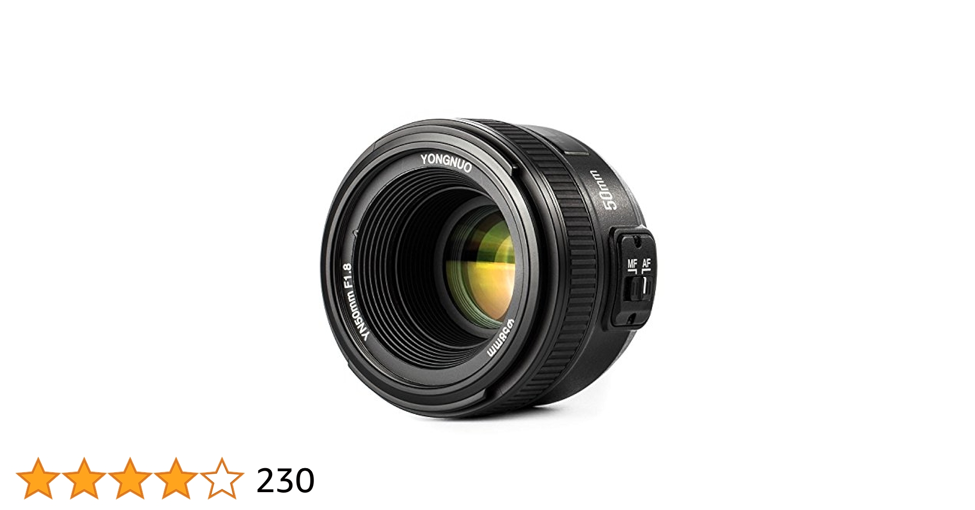 YONGNUO 50mm F1.8 単焦点レンズ Nikon用 #0199 Amazon.co.jp: YONGNUO