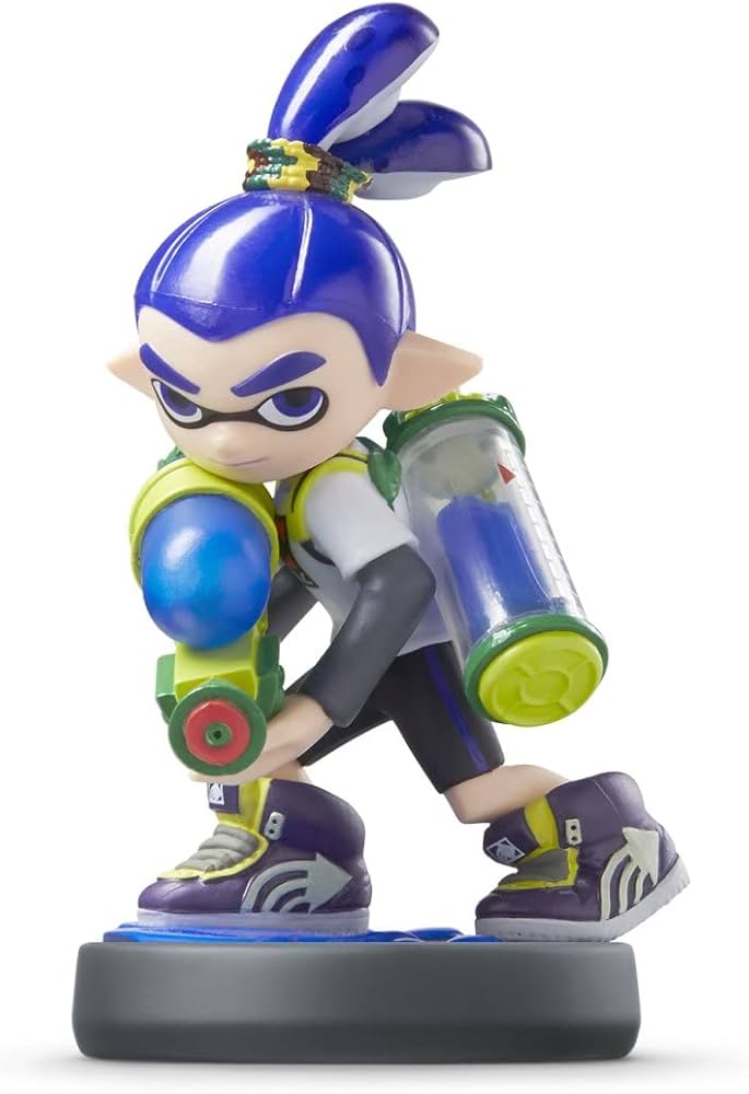 Amazon.com: Splatoon Boy amiibo (Nintendo Wii U/3DS) : Video Games