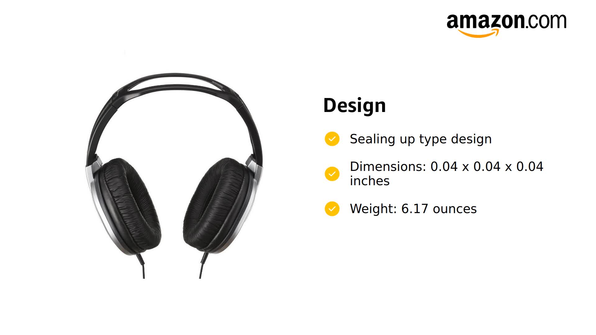 Amazon.com: Panasonic RP-HT260-K Sealing up type Stereo Headphone