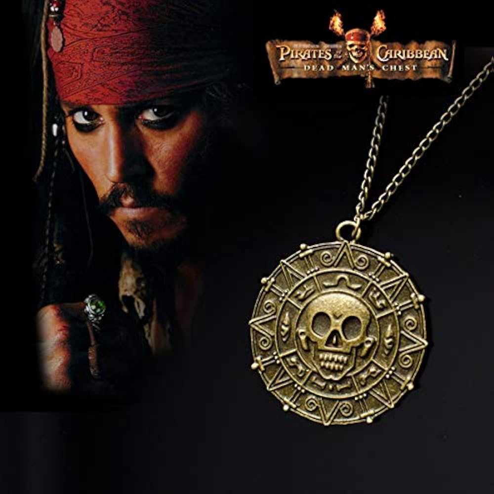ディズニー 【パイレーツオブカリビアン】 ♪リングネックレス♪