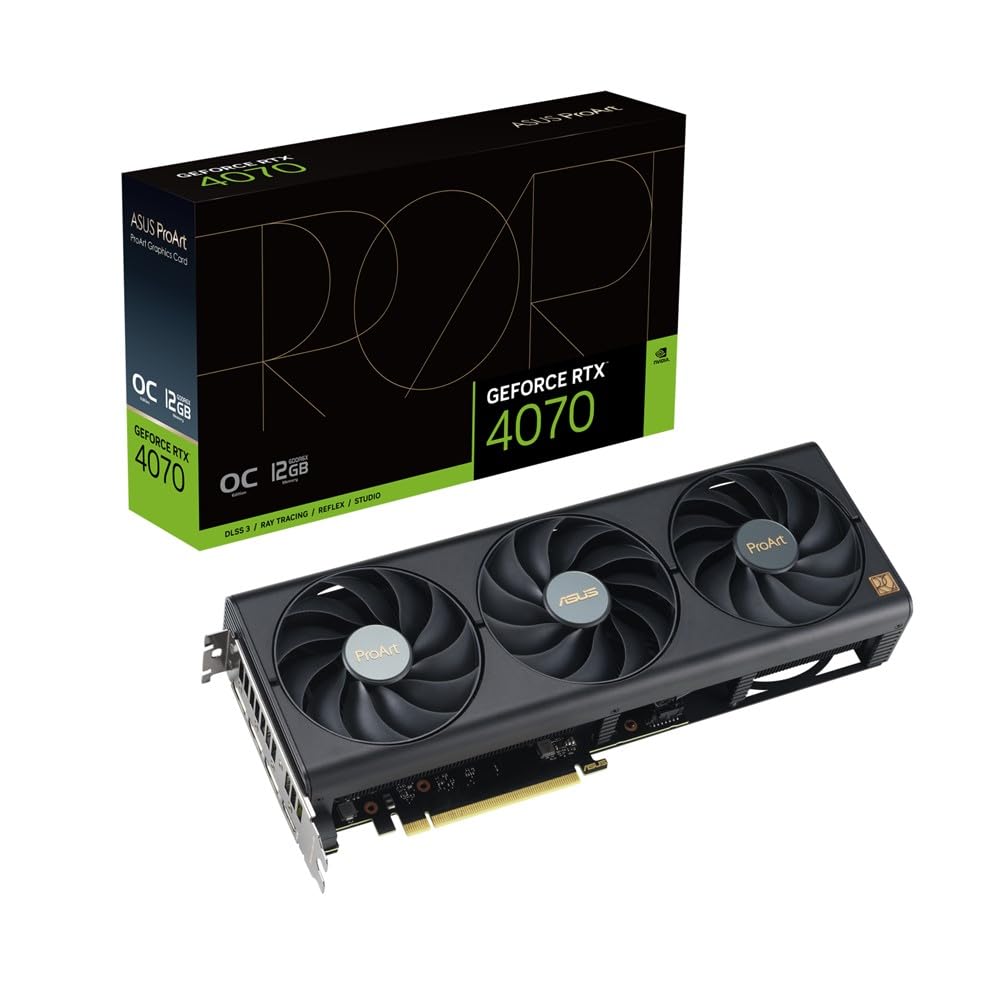 Amazon | ASUS ProArt GeForce RTX 4070 OC Edition 12GB GDDR6X