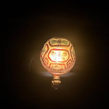 エミールガレ 一灯吊りランプ 林檎紋 カメオ彫り 被せガラス 高さ