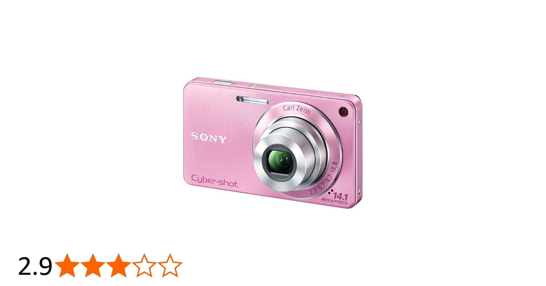 Amazon.co.jp: Sony Cyber-Shot W350 Digital Camera Pink DSC-W350/P