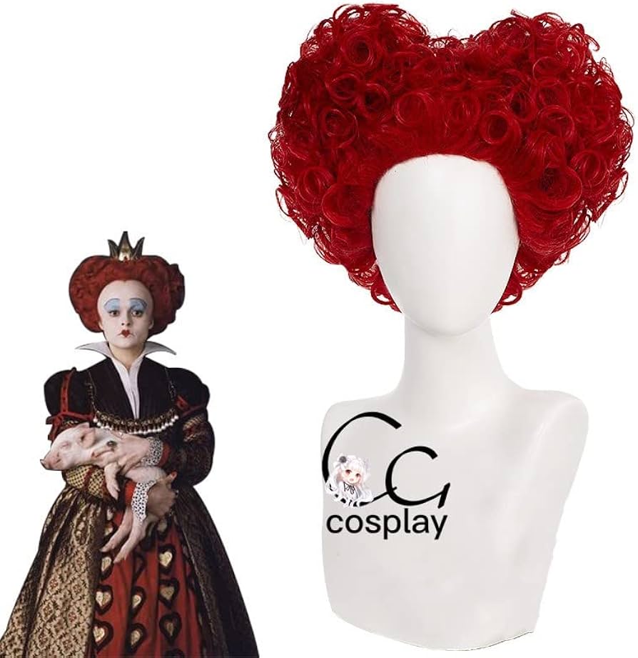 Amazon.co.jp: 不思議の国のアリス ハートの女王 コスプレ ウィッグ