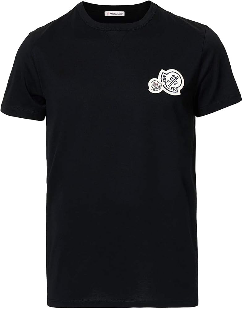 Amazon | [モンクレール] 77/78/79 ダブルロゴ ワッペン 半袖 Tシャツ