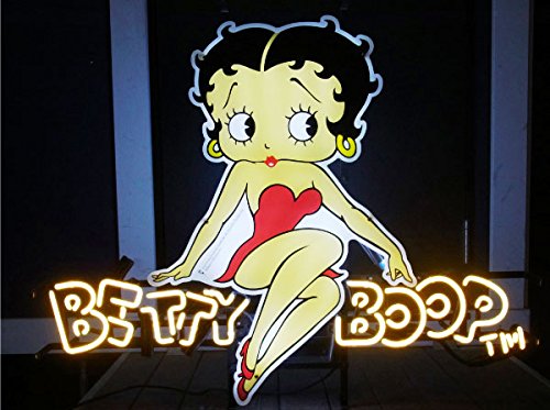 H64希少品ベティ ブープネオン管 ネオンライト 店舗照明
