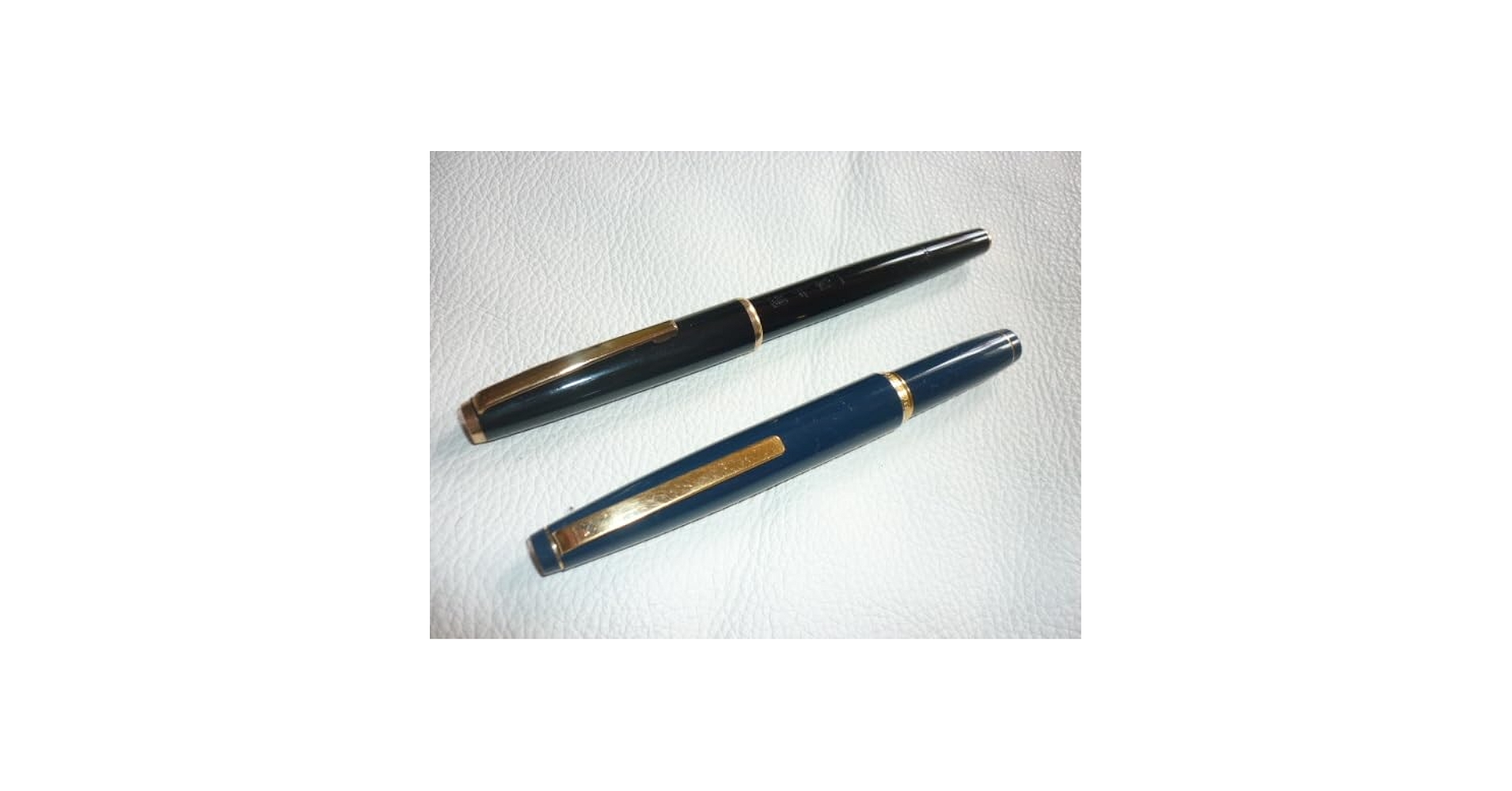 1960年代政治家『國井淳一』万年筆2本◇セーラーmini青軸とドイツ製
