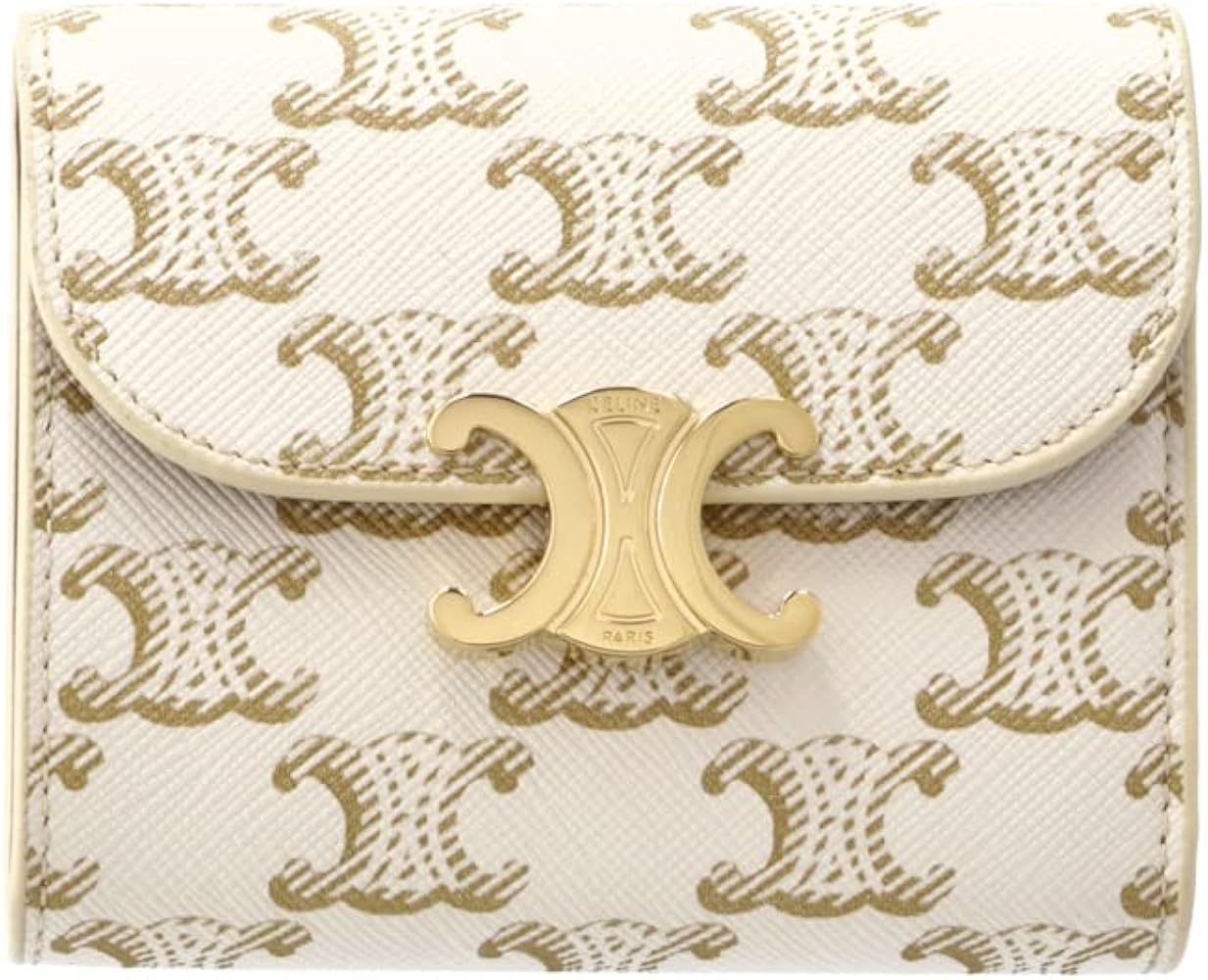 専用品‼️CELINE セリーヌ 三つ折り財布 トリオンフ ロゴ金具