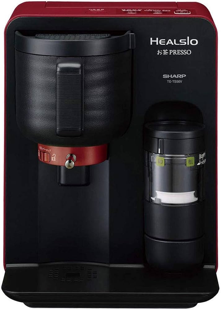Amazon | SHARP ヘルシオお茶プレッソ レッド系 湯ざまし機能付き TE