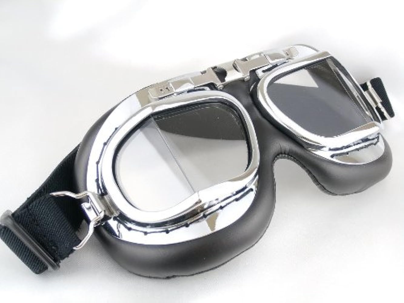 Amazon.co.jp: [FlyingDog] パイロット ゴーグル 『Chrome Barnstormer