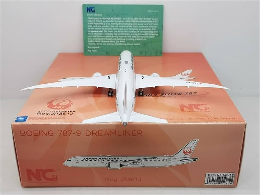 NG MODEL 1/400 JAL 787-9 JA861J 特別塗装機 Amazon.co.jp: NG Models