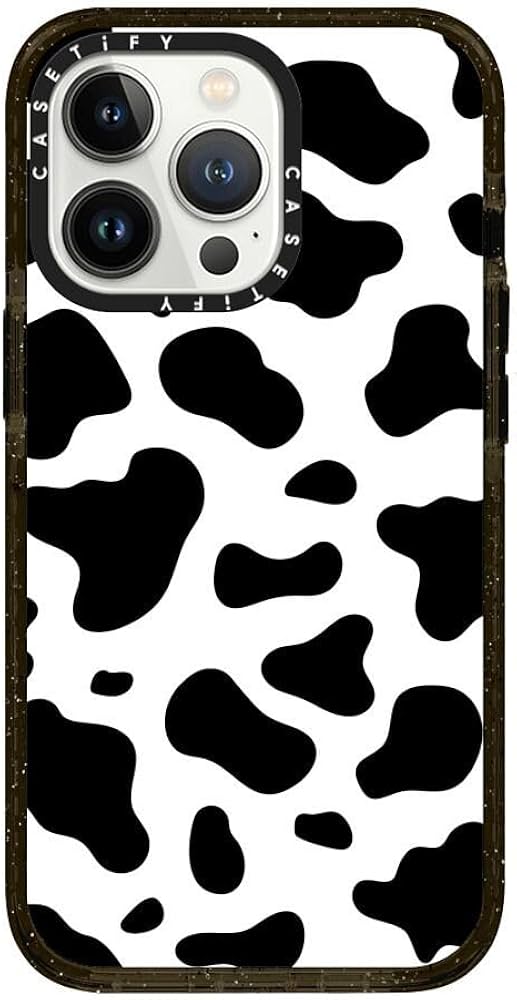 Amazon.com: CASETiFY Impact Case for iPhone 13 Pro - Cow Print