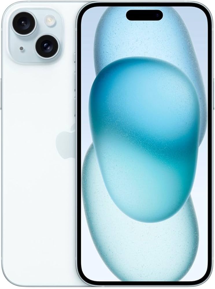 Amazon.com: Apple iPhone 15, 128GB, Blue - AT&T (Renewed) : Cell