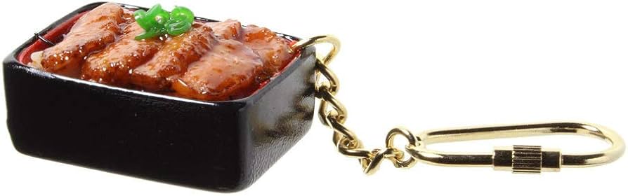 Amazon.co.jp: 食品サンプル屋さんのキーホルダー（牛タン重）【食品