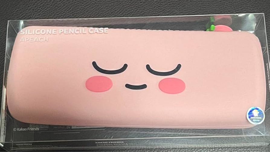 Amazon.co.jp: アピーチ シリコンペンケース 筆箱 カカオフレンズ