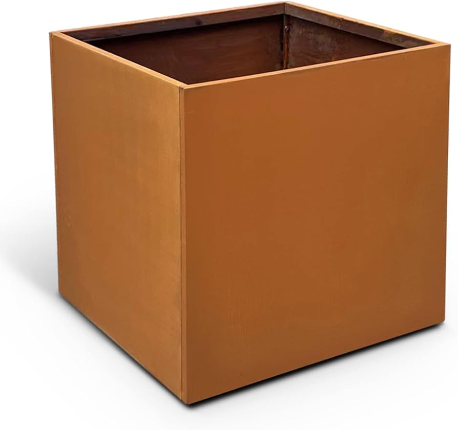 Amazon.com : GZGNEEVL Corten Steel Planter Box Metal Planters