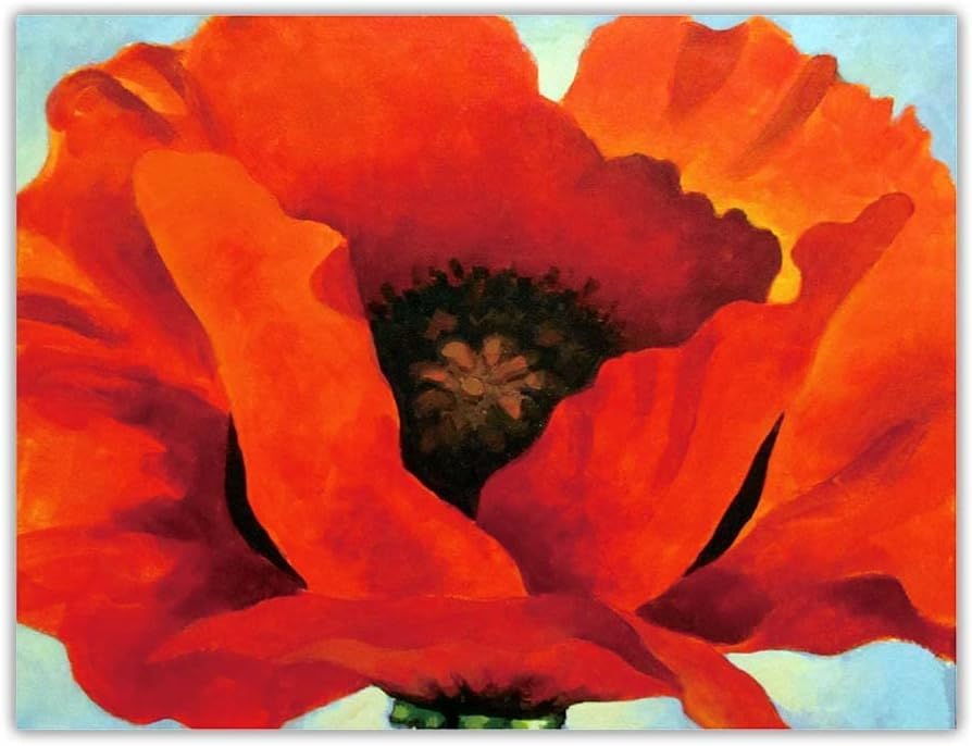 ジョージア・オキーフ ポスター 「Red Poppy」 ジョージア・オキーフ