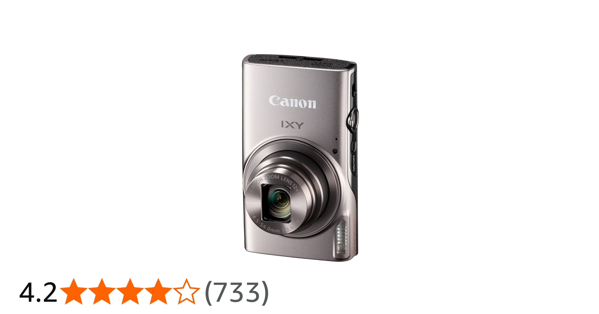 Amazon | Canon コンパクトデジタルカメラ IXY 650 シルバー 光学12倍