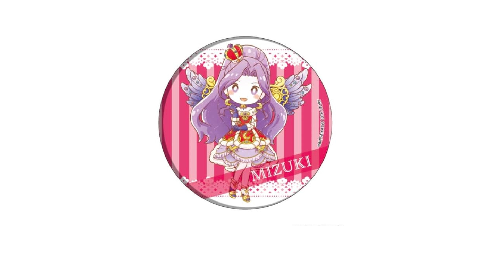 アイカツ 神崎美月 バースデー缶バッジ 10点 アイカツ 神崎美月
