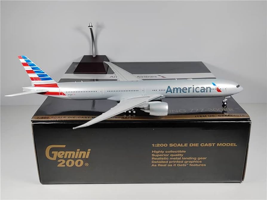 Amazon.com: GeminiJets for American Airlines for Boeing B777-300ER