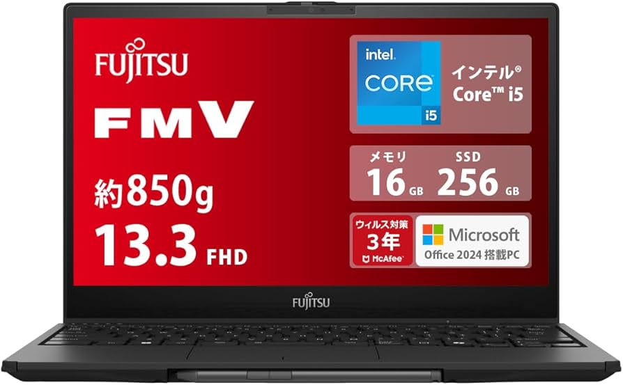 Amazon.co.jp: FMV 富士通 ノートパソコン 2in1 日本製 LIFEBOOK WU3