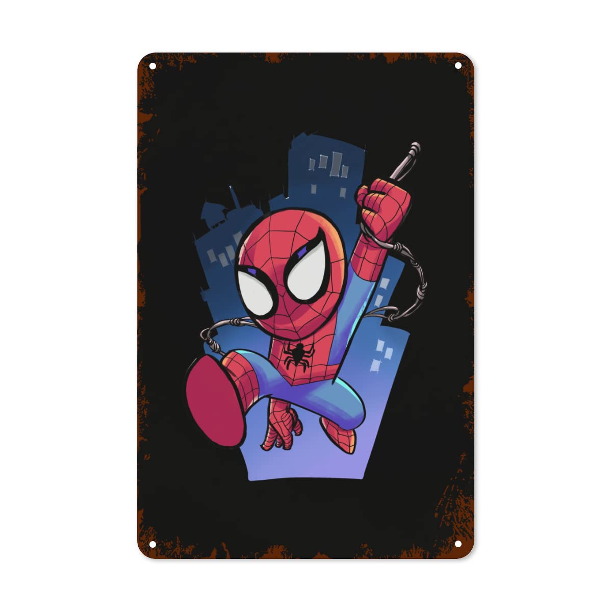 スパイダーマン ヴィンテージ ポスター ブリキ看板 Amazon.co.jp