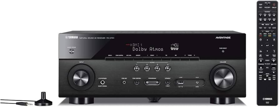 Amazon.com: Yamaha AVENTAGE RX-A780 7.2-ch 4K Ultra HD AV Receiver