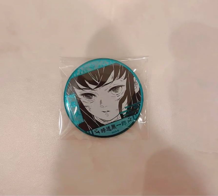 時透無一郎 デコレクション缶バッジ第二弾 50個 鬼滅の刃 原画展 デ