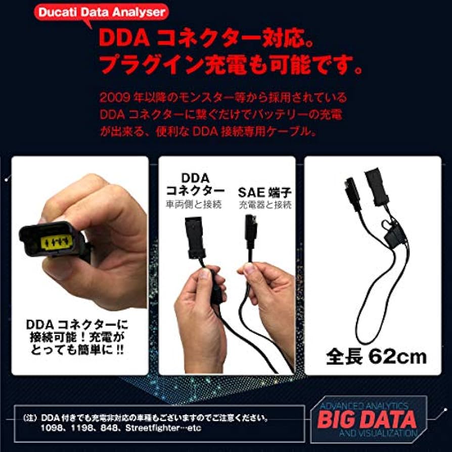 Amazon.co.jp: スーパーナット(SUPER NATTO)ドゥカティ専用 SAE端子