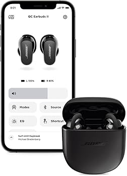 Bose QuietComfort Earbuds II, Écouteurs sans Fil, Bluetooth