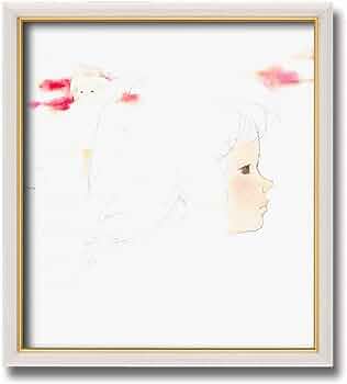 Amazon.co.jp: 色紙絵 少女絵 子ども絵【いわさきちひろの世界】額装品