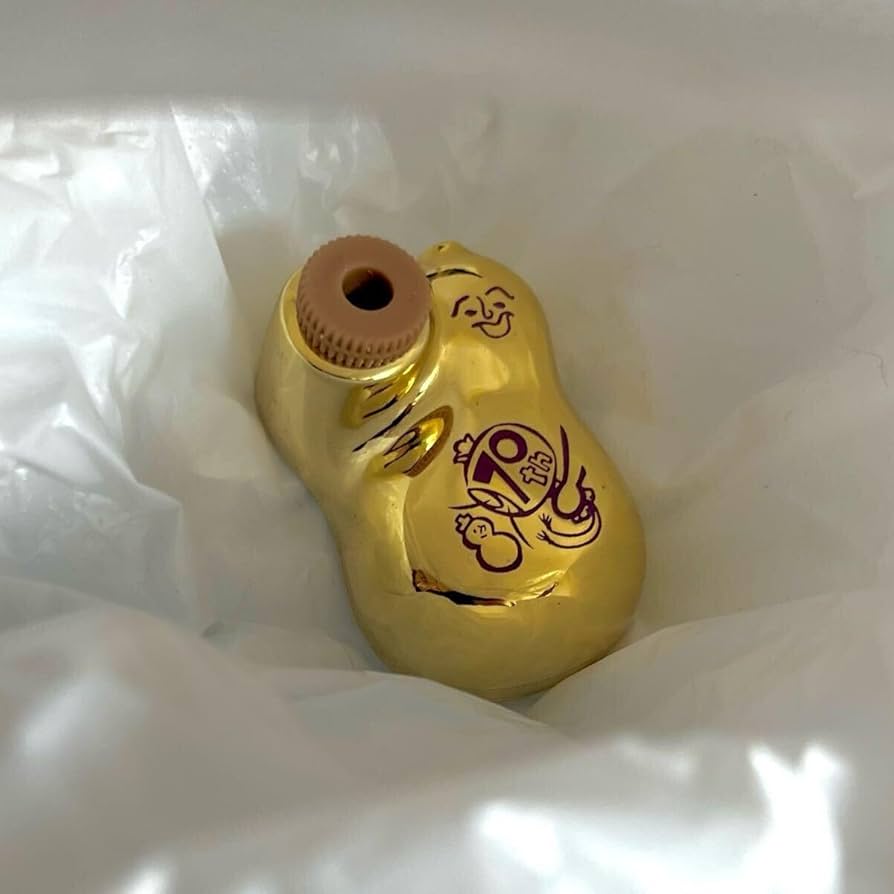 崎陽軒70周年 記念限定 金のひょうちゃん 醤油入れ シウマイ弁当