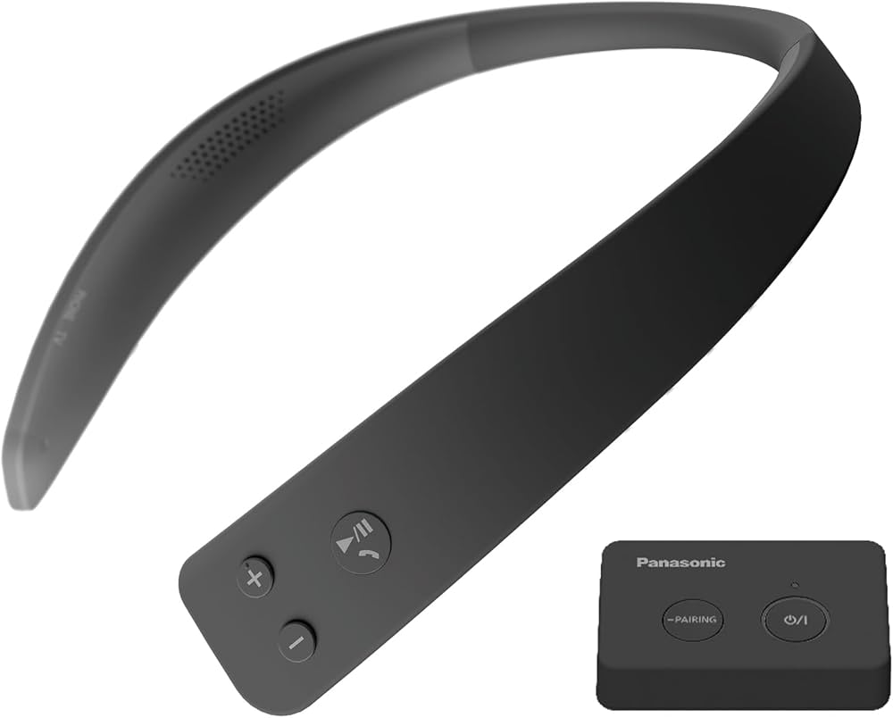 Amazon.com: Panasonic WN10 Wireless Wearable TV Neck Speaker with