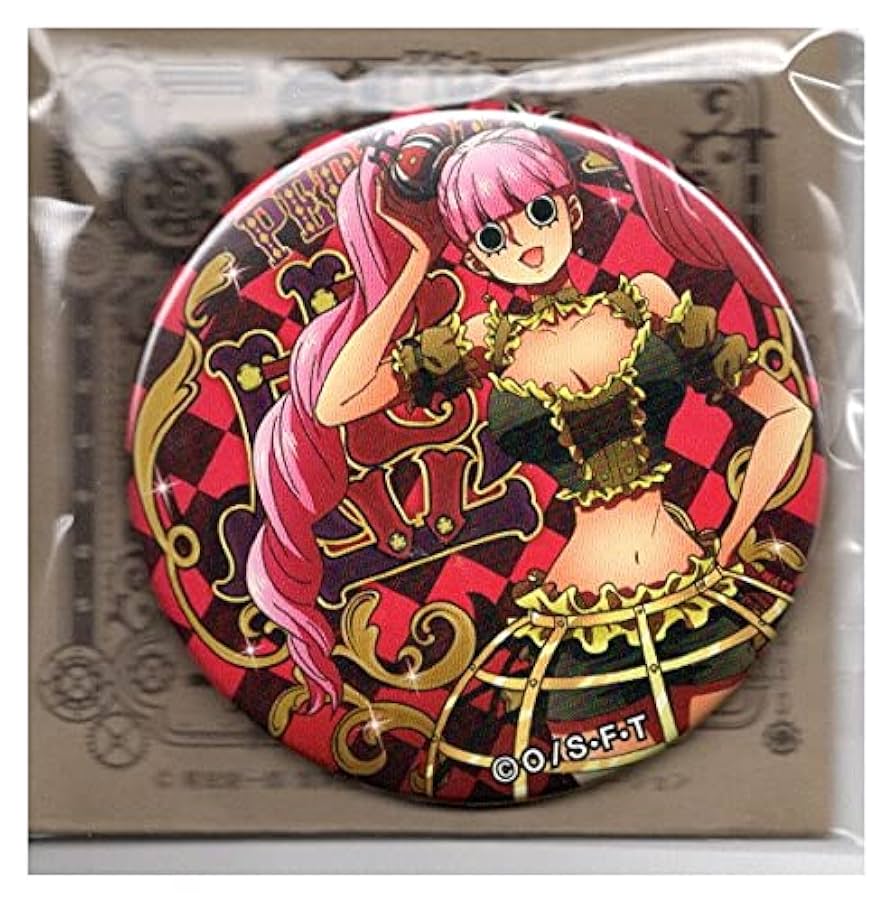 ONEPIECE ペローナ オールフェイス缶バッジ ONEPIECE ペローナ オール