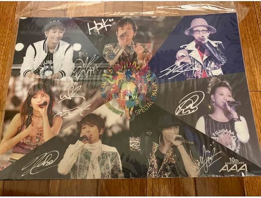 AAA カード サイン 西島隆弘 宇野美彩子 日高光啓 與真司郎 末吉秀太