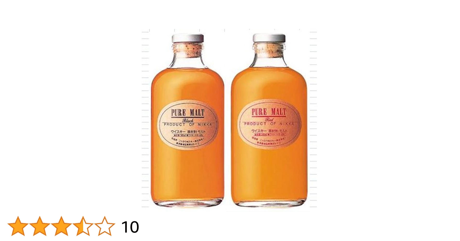 ニッカウヰスキー・ピュアモルト、ブラッグ＆レッド2本セット 【公式通販】