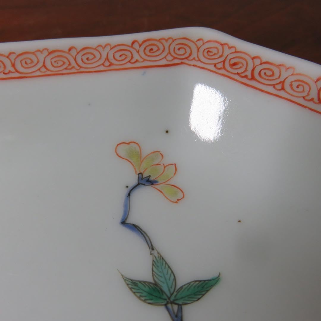 八角鉢 八角皿 九谷 花草 草花 果実 ザクロ その1 - WWW.AQUAVENUS.JP