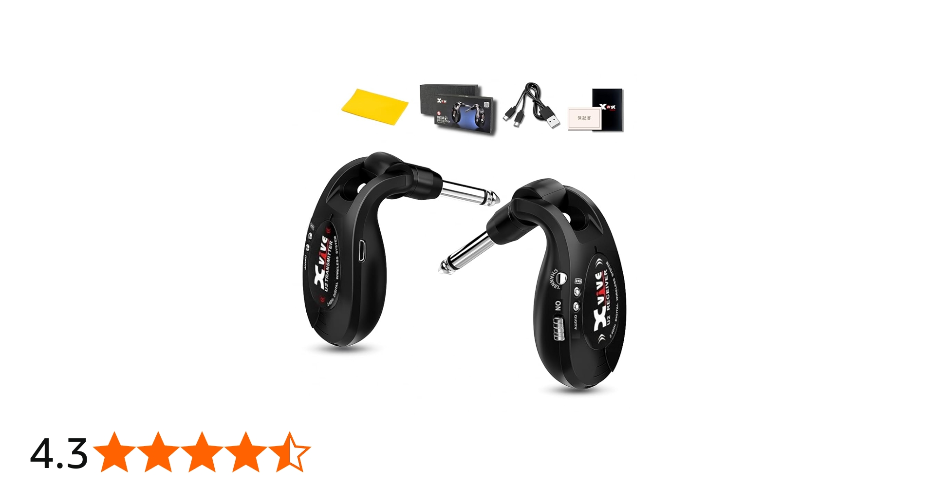 Amazon | 【国内正規品】Xvive XV-U2 ギターワイヤレスシステム xvive