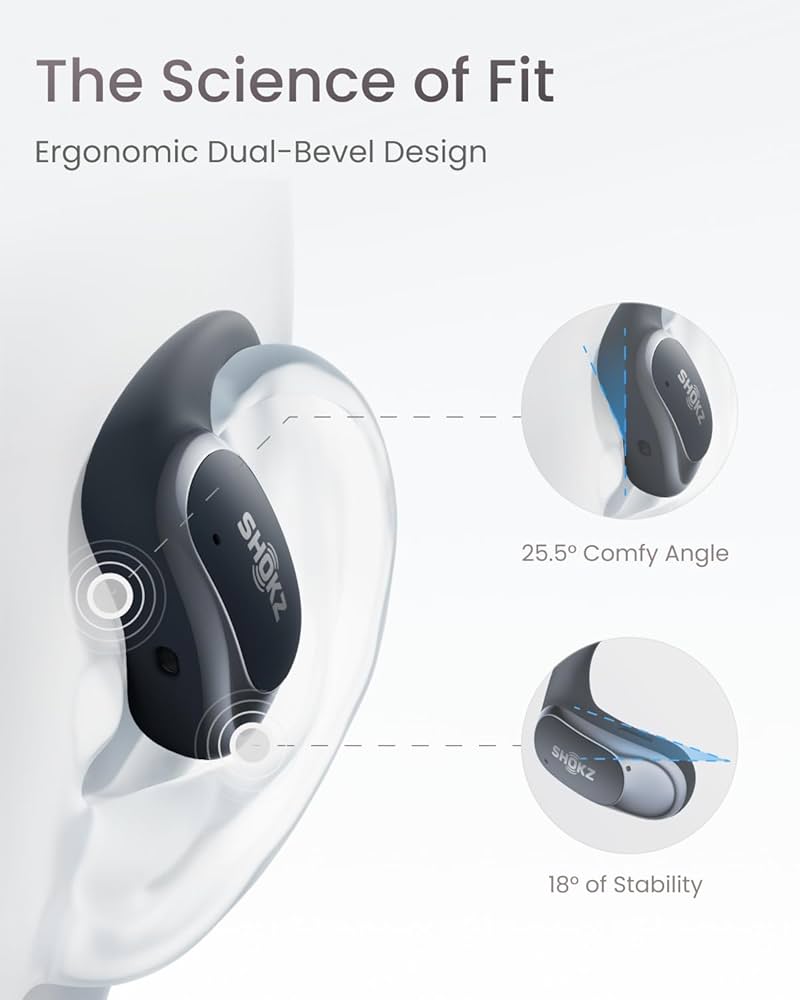 Amazon.com: SHOKZ OpenFit Air - Open-Ear Headphones, True Wireless